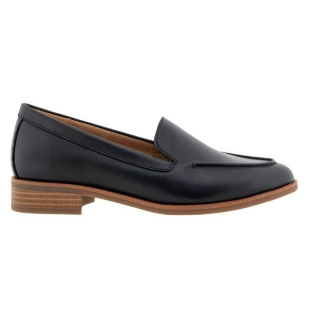 AEROSOLES / Emilia / Womens Black / Leather / Loafers / Size 11 / Low Heel / Sli - Picture 3 of 10